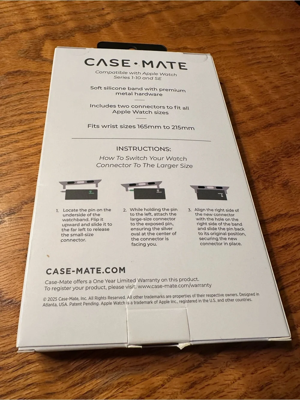 case-mate Silicone Watchband in Light Lavender